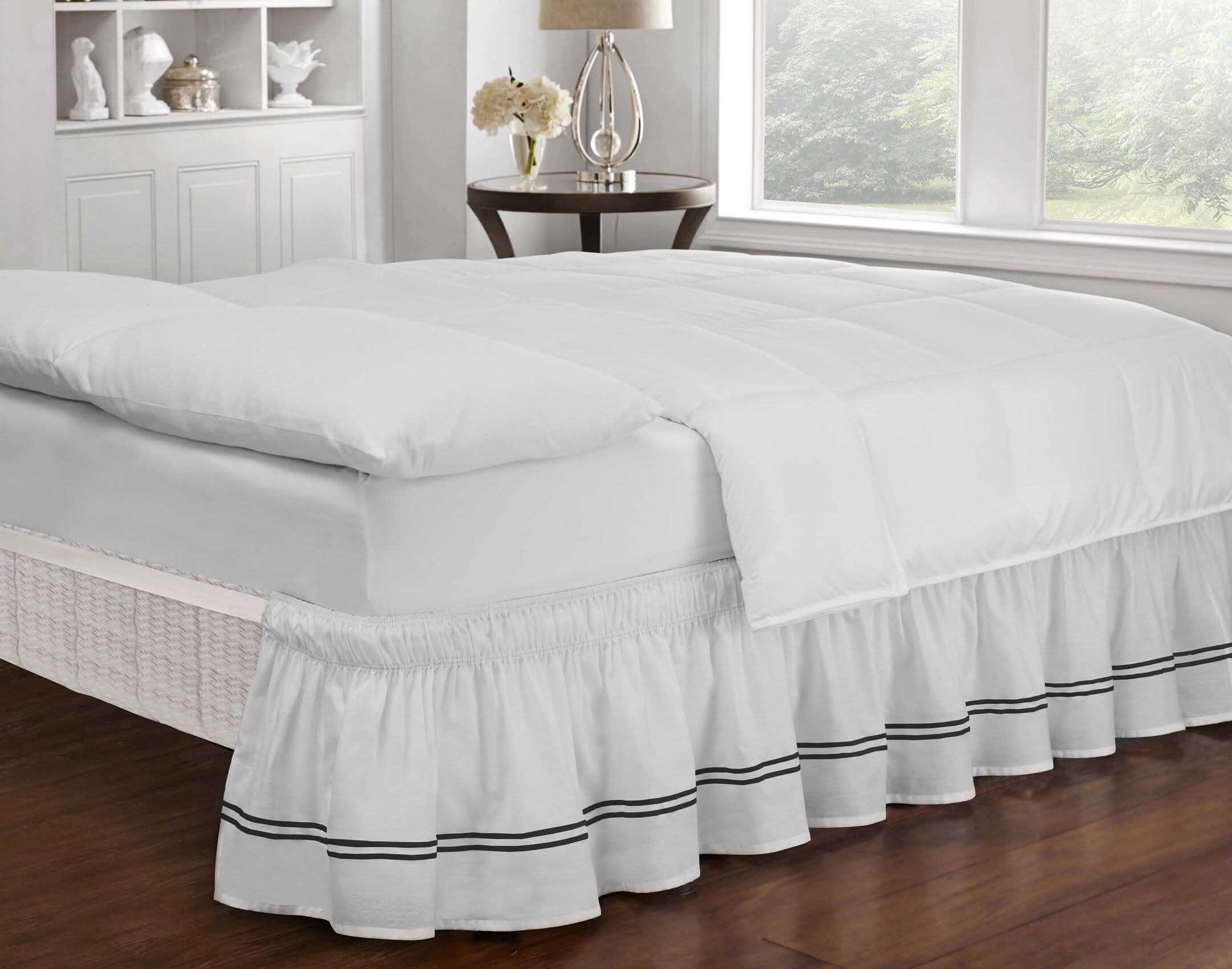 How to put on a bed skirt