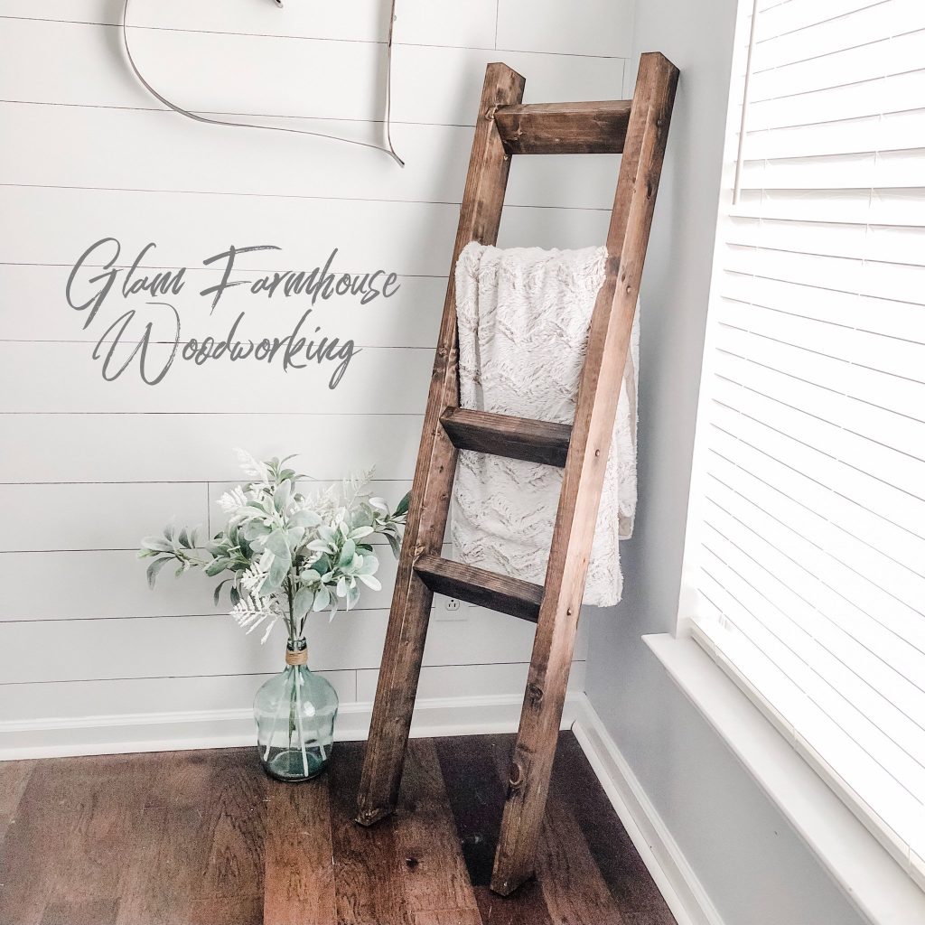 blanket ladder diy 