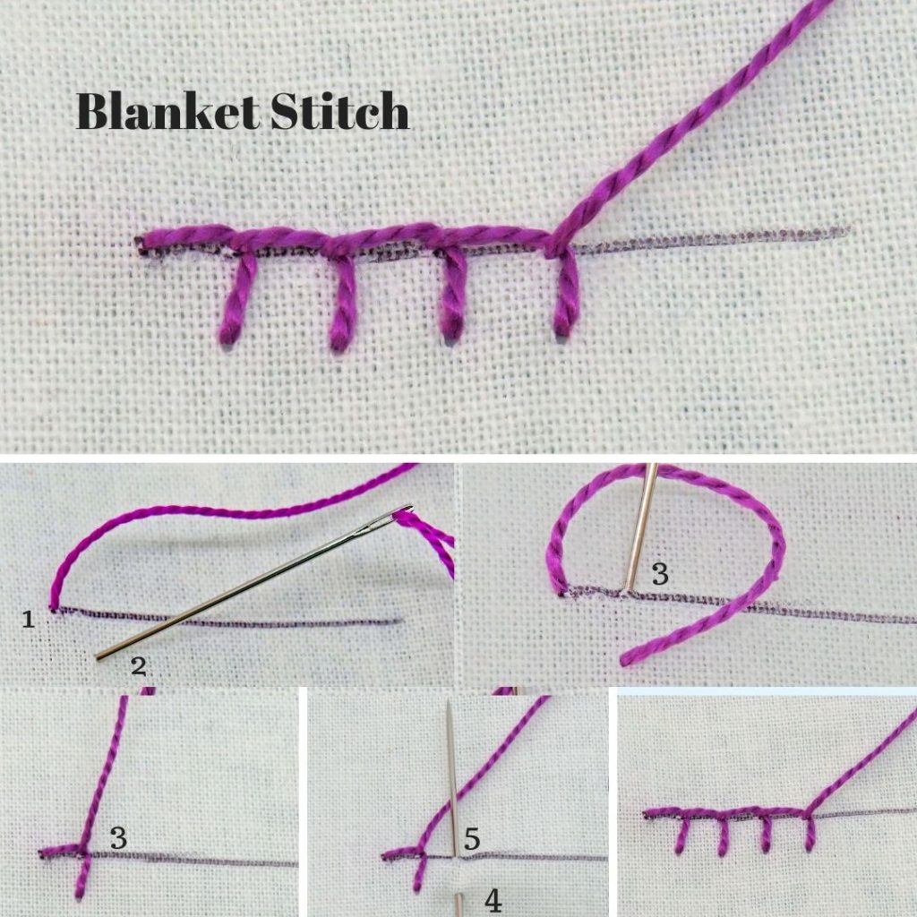 How to do a blanket stitch