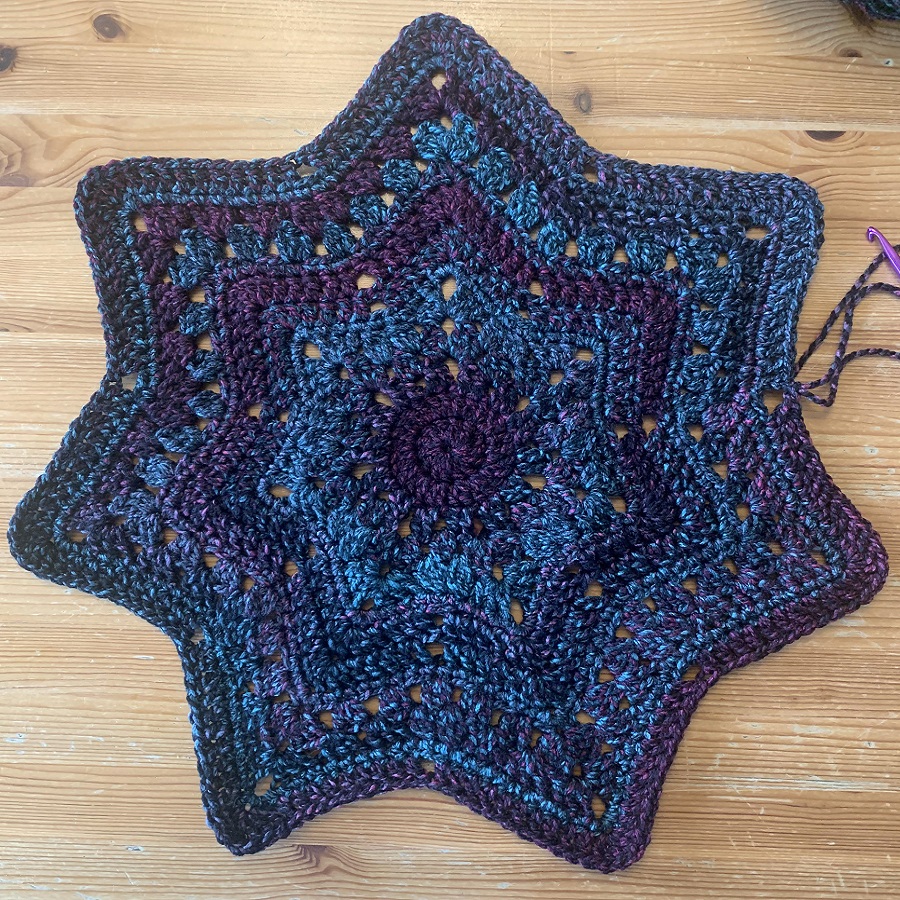 Star blanket crochet pattern