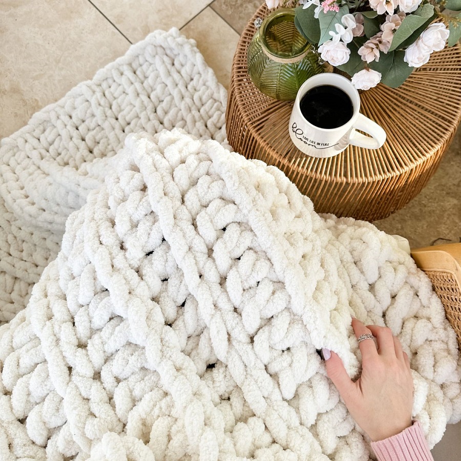 chunky blanket crochet pattern