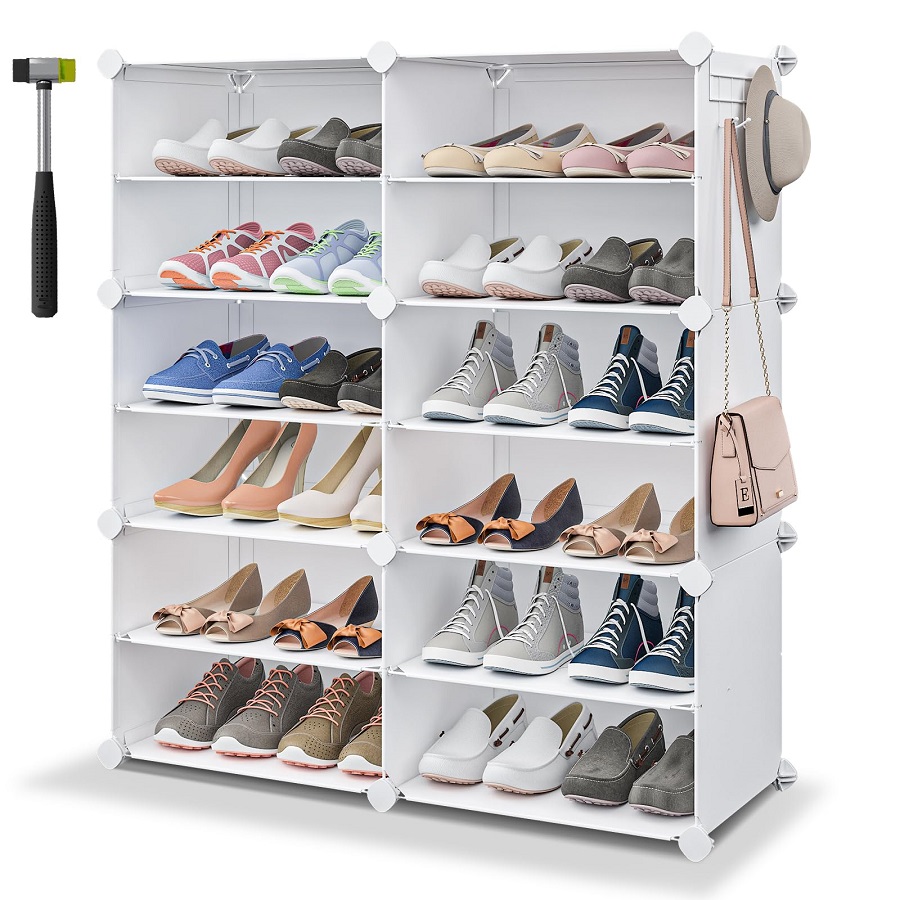 Shoe cubby storage