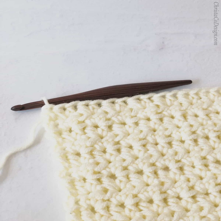 half double crochet blanket