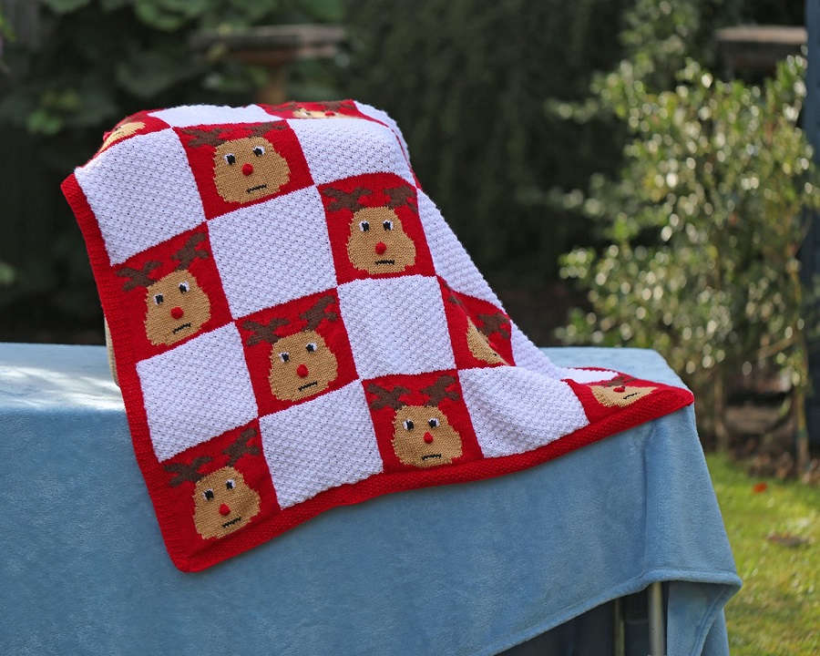 how to knit a baby blanket