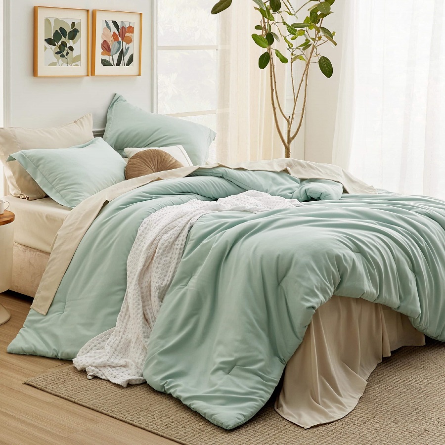 sage green comforter sets