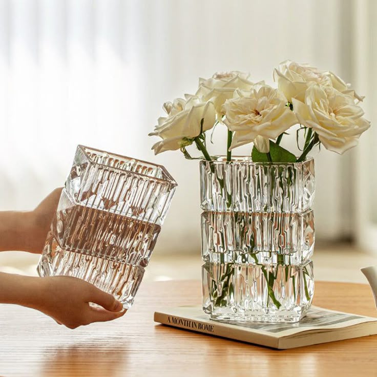 Crystal vase