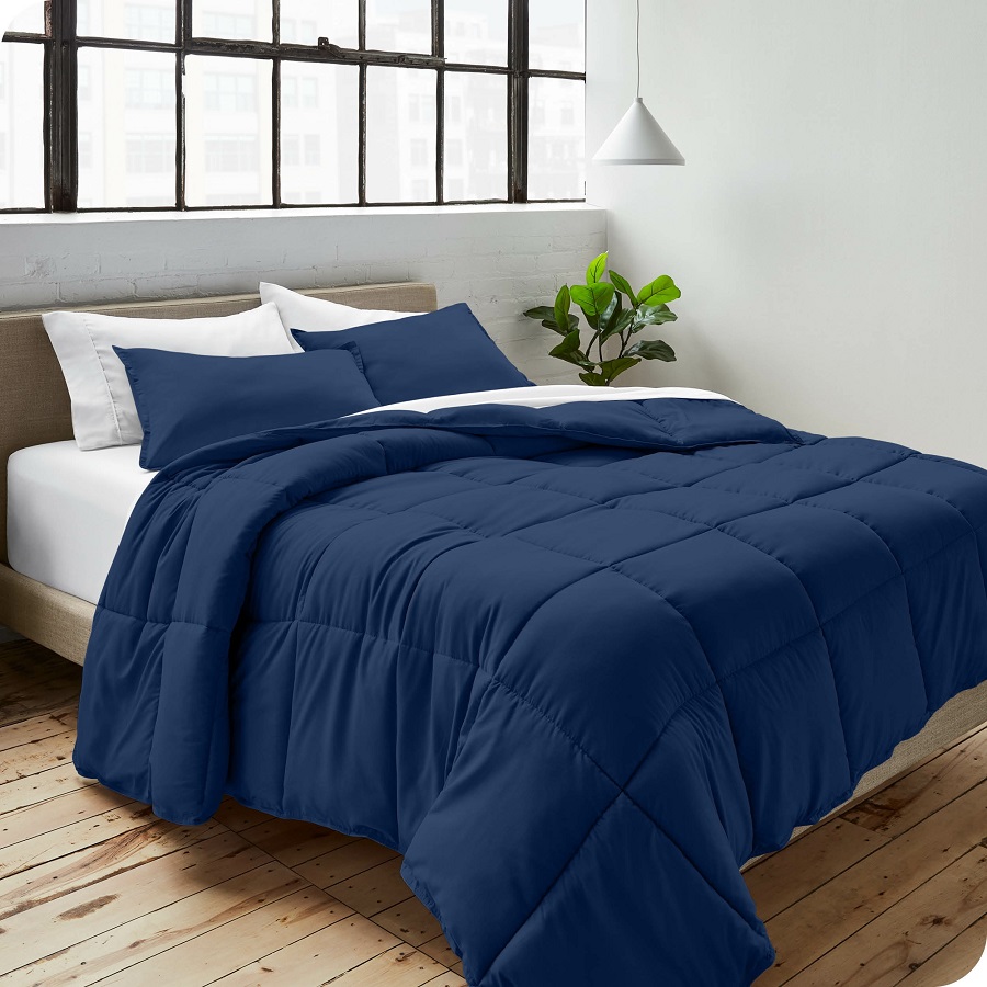 Luxury Navy Blue Comforter Sets