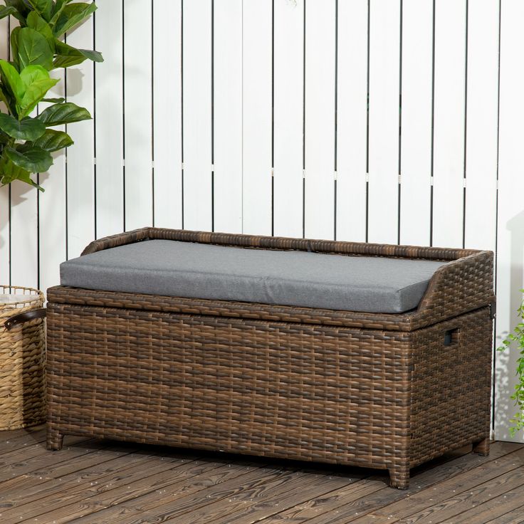 outdoor storage ottoman