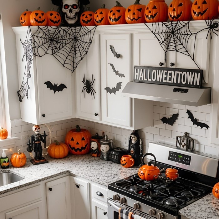 halloween kitchen decor